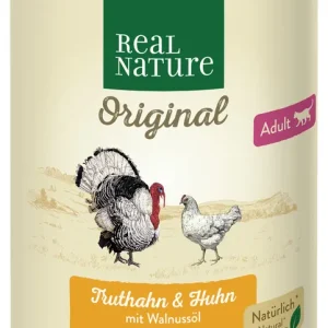 REAL NATURE Katze Adult Truthahn und Huhn 400 g Highlight